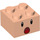 LEGO Licht Vleeskleurig Steen 2 x 2 met Toad Open Mouth Gezicht (3003 / 79533)