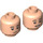 LEGO Light Flesh BTS Minifigure Head (Recessed Solid Stud) (3626 / 101963)