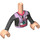 LEGO Carne claro Capt. Maxine con Chaleco salvavidas Friends Torso (73141 / 92456)