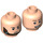 LEGO Light Flesh Captain America Minifigure Head (Recessed Solid Stud) (3626 / 66628)