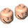 LEGO Light Flesh Captain Antilles Minifigure Head (Safety Stud) (3274 / 106814)