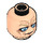 LEGO Light Flesh Chancellor Palpatine Head (Safety Stud) (86463 / 90383)