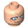 LEGO Light Flesh Chancellor Palpatine Head (Safety Stud) (86463 / 90383)