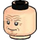 LEGO Light Flesh Chancellor Palpatine Minifigure Head (Recessed Solid Stud) (3274 / 104267)