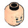 LEGO Light Flesh Chancellor Palpatine Minifigure Head (Recessed Solid Stud) (3626 / 17055)