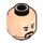 LEGO Light Flesh Chief Jim Hopper Minifigure Head (Safety Stud) (44807 / 56957)