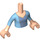 LEGO Leichtes Fleisch Cinderella Friends Torso (35677 / 92456)