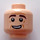 LEGO Light Flesh Cosmo Kramer Minifigure Head (Recessed Solid Stud) (3626 / 78864)