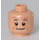 LEGO Licht Vleeskleurig Creed Bratton Minifigure Hoofd (Verzonken Solid Stud) (3626 / 100212)