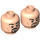 LEGO Light Flesh Daily Prophet Photographer Minifigure Head (Recessed Solid Stud) (3626 / 69348)