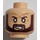 LEGO Light Flesh Dark Ninja Head (Recessed Solid Stud) (3626 / 12999)