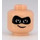 LEGO Licht Vleeskleurig Dash Minifigure Hoofd (Verzonken Solid Stud) (3626 / 38055)