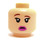 LEGO Leichtes Fleisch Dorothy Gale Minifigure Kopf (Einbau-Vollbolzen) (3626 / 49365)