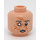 LEGO Leichtes Fleisch Dr. Evazan Minifigure Kopf (Einbau-Vollbolzen) (3626 / 68694)