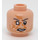 LEGO Light Flesh Dr. Evazan Minifigure Head (Recessed Solid Stud) (3626 / 68694)