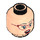 LEGO Light Flesh Dr. Harleen Quinzel Minifigure Head (Recessed Solid Stud) (3626 / 30868)