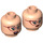 LEGO Leichtes Fleisch Dr. Harleen Quinzel Minifigure Kopf (Einbau-Vollbolzen) (3626 / 30868)