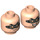 LEGO Light Flesh Dr. Octopus, Otto Octavius Minifigure Head (Recessed Solid Stud) (3626 / 74410)