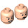 LEGO Light Flesh Dr. Raymond Stantz Minifigure Head (Recessed Solid Stud) (3626 / 18877)