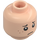 LEGO Light Flesh Dual Sided Child Head with Freckles with Sad Expression / Smiling (Recessed Solid Stud) (38826 / 96004)