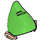 LEGO Light Flesh Ears with Bright Green Elf Hat (15941 / 67409)