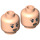 LEGO Light Flesh Elaine Benes Minifigure Head (Recessed Solid Stud) (3626 / 78862)