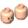 LEGO Light Flesh Eleven Minifigure Head (Recessed Solid Stud) (3626 / 56984)