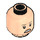 LEGO Light Flesh Ellie Sattler Minifigure Head (Recessed Solid Stud) (3626 / 38678)