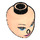 LEGO Light Flesh Elsa Female Minidoll Head (36321 / 40459)