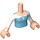 LEGO Lys hudfarvet Elsa Friends Torso (35677 / 92456)