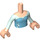 LEGO Licht vleeskleurig Elsa Friends Torso (92456)