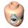 LEGO Light Flesh Emma Minidoll Head (77500 / 92198)