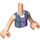 LEGO Carne claro Emma Minifigura Torso (35862 / 73141)