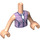 LEGO Licht vleeskleurig Emma met Riding Kleding Friends Torso (73141 / 92456)