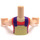LEGO Chair légère Emma avec Tan Dress Friends Torse (59637 / 73141)