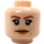 LEGO Licht vleeskleurig Erin Gilbert Minifiguur Hoofd (Verzonken solide nop) (3626 / 27432)