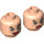 LEGO Light Flesh Evil Queen - Witch Minifigure Head (Recessed Solid Stud) (3274 / 104087)