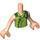 LEGO Light Flesh Farran Leafshade Friends Torso (Boy) (11408 / 92456)
