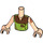 LEGO Licht Vleeskleurig Farran Leafshade Friends Torso (Boy) (11408 / 92456)