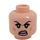 LEGO Light Flesh Female Head (Recessed Solid Stud) (3626)