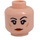 LEGO Light Flesh Female Head (Recessed Solid Stud) (3626)