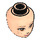 LEGO Light Flesh Female Minidoll Head with Mia Brown Eyes, Freckles, Pink Lips (11814 / 98705)