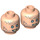 LEGO Light Flesh Fenrir Greyback Minifigure Head (Recessed Solid Stud) (3626 / 67884)