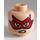 LEGO Light Flesh Firestar Minifigure Head (Recessed Solid Stud) (3626 / 77249)