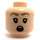 LEGO Light Flesh Fleur Delacour Minifigure Head (Recessed Solid Stud) (3626 / 65740)