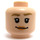 LEGO Licht Vleeskleurig Fleur Delacour Minifigure Hoofd (Verzonken Solid Stud) (3626 / 65740)