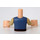LEGO Leichtes Fleisch Flynn Rider Torso, mit Sand Blau Striped Vest und Tan Sleeves Muster (11408 / 92456)