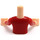 LEGO Carne claro Friends Mujer Torso con Rojo Riding Chaqueta (92456)