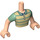 LEGO Licht vleeskleurig Friends James Friends Torso Mannelijk (38558 / 92815)