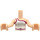 LEGO Light Flesh Friends Torso, with Strap Top and Scales Pattern (92456)